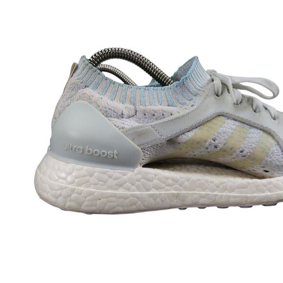 Adidas Shoes Womens 7 Ultraboost Sneaker Parley Athletic Running Sport Knit Blue - Picture 2 of 15